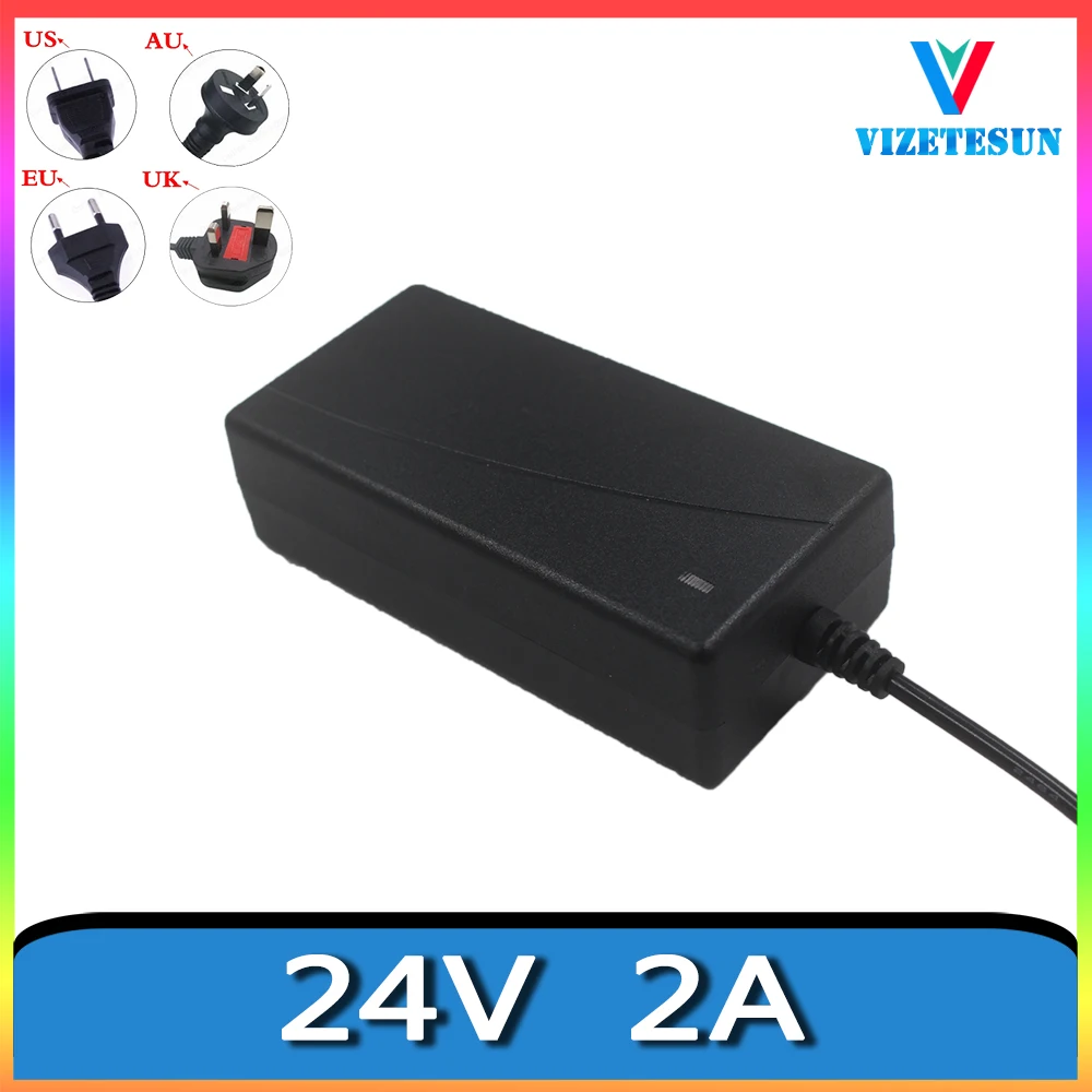 

24V 2A LCD TV Power Adapter 24V 2000MA Power Cord