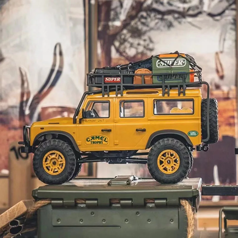 

FMS FCX24M Моделирование верблюжьей чашки 1/24 Land Rover Defender 90/110 Первое поколение Range Rover Discovery Альпинистский автомобиль