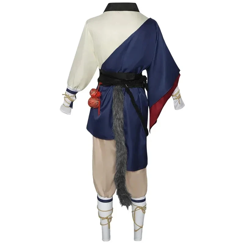 Jogerli Black Myth Wukong Cosplay Costumes Kids Suit for Adults Children Qitian Great Saint Game Role Playing Cloth Jin Gu FD1;6 - view 2