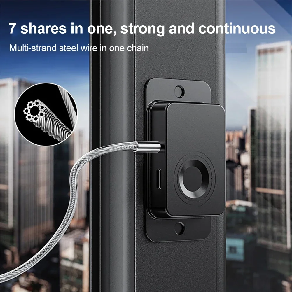 Fingerprint Lock Intelligent Door Window Fingerprint Lock Drawer Refrigerator Cabinet Lock Home Improvement Building Hardware