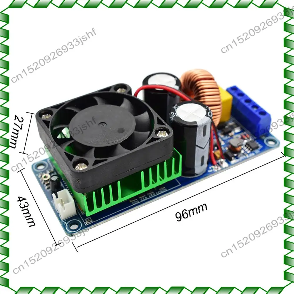 -BOFF IRS2092 High Power 500W Mono Channel Hifi Digital Power Amplifier Board Class D Stage Power Amplifier Board