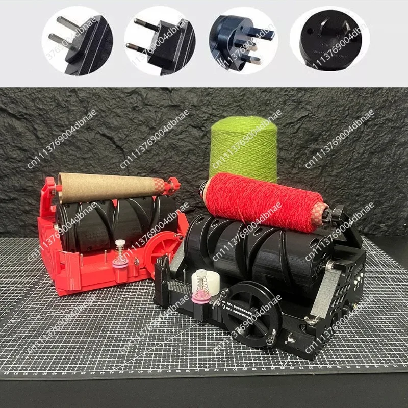 Professional Mini Yarn Winder with Length Calculator & Weight Detection Desktop Electric Yarn Rewinder for Precision Winding