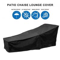 Outdoor Garden Sunbed Cover Sun Lounger Cover Patio Outdoor Lounge Chair Recliner Protective Cover Furniture Waterproof Cover