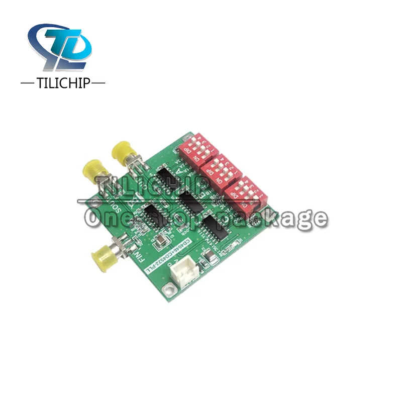 

CD4046 Low-frequency phase-locked loop 1.4MHz bandwidth square wave output phase detector module active frequency multiplier