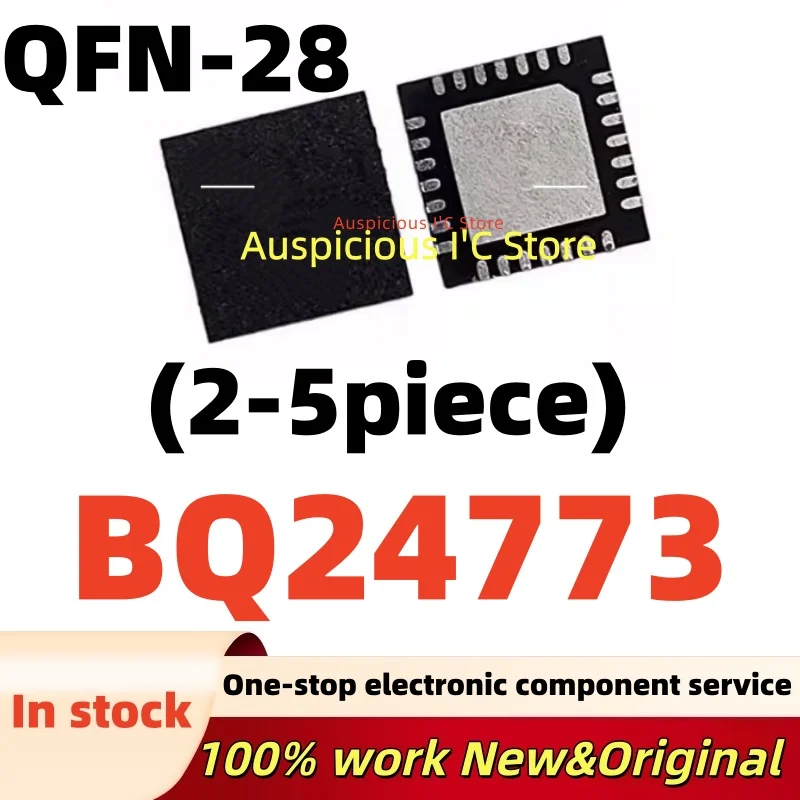 (2-5pcs) BQ24773 24773 BQ24773RUYR QFN-28