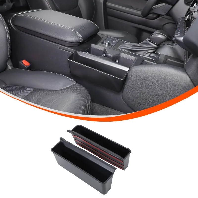 

ABS Center Console Gearshift Both Sides Storage Box for 2024+ Toyota Prado Car Accessories