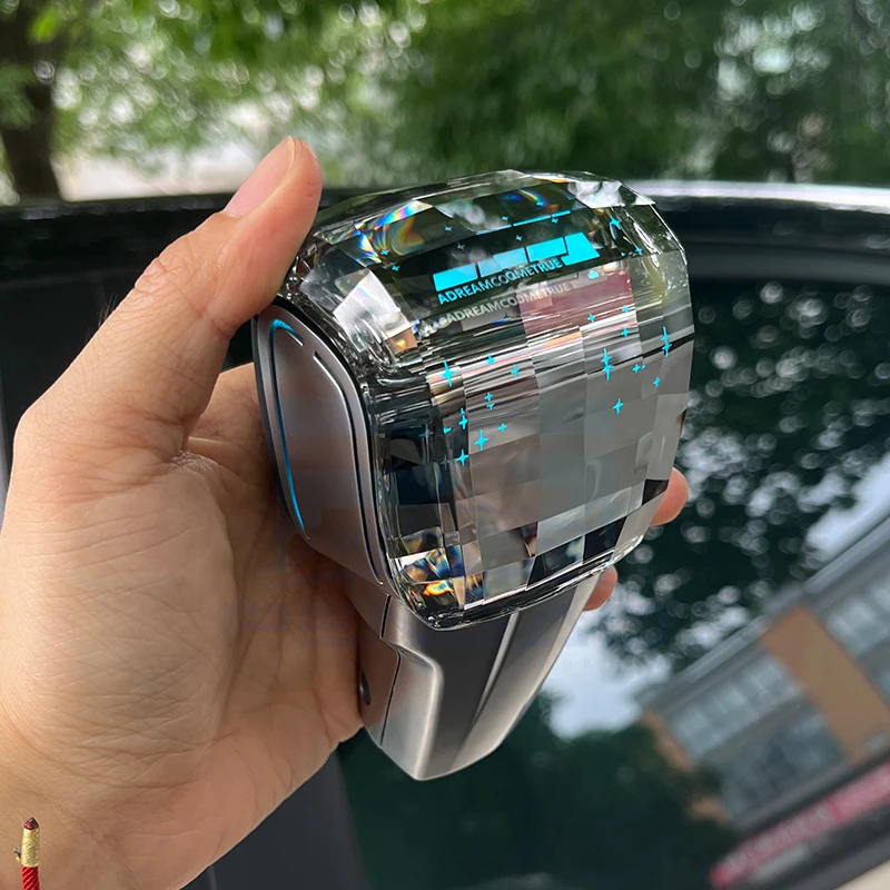 New upgraded Music crysta for hyundai iX35 Veracruz Sonata New SantaFe Yuedong Shengda Car Automatic Gear stick Gear Shift Knob