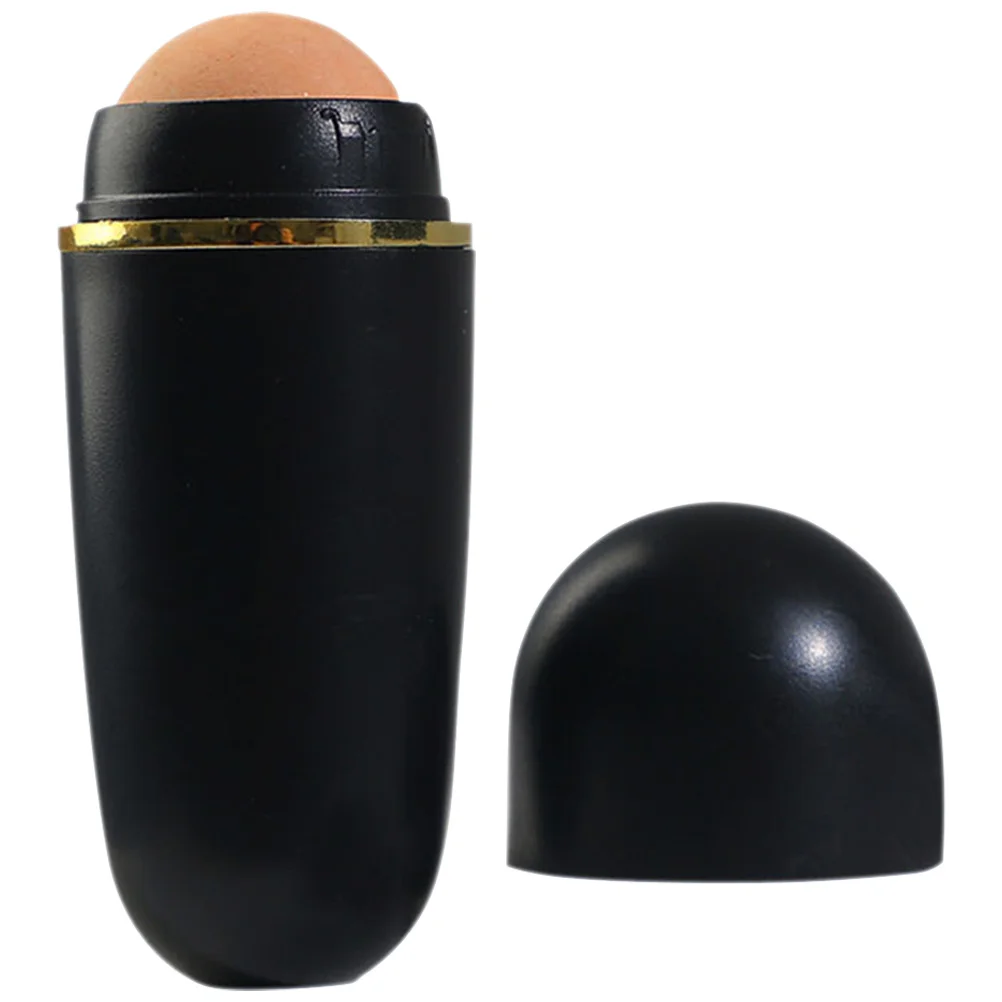 

2Pcs Volcanic Stone Oil Absorbing Rollers for Face Skin Care - Oil Blotting Stick That Absorbs Excess Sebum Impurities with