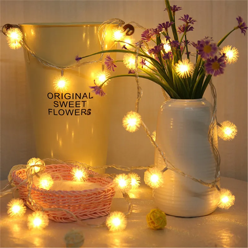 Dandelion Plug-in LED Light String Color Light