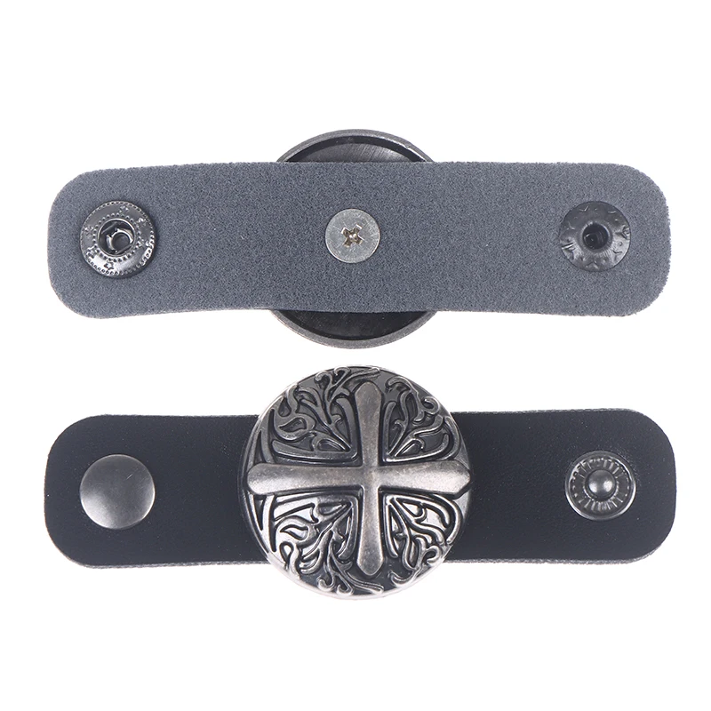 Western-Style Scarf Clips Silk Ring Neckwear Slide Fastener And Securing Loop Versatile Vintage Decorative Accessories For Men image 5
