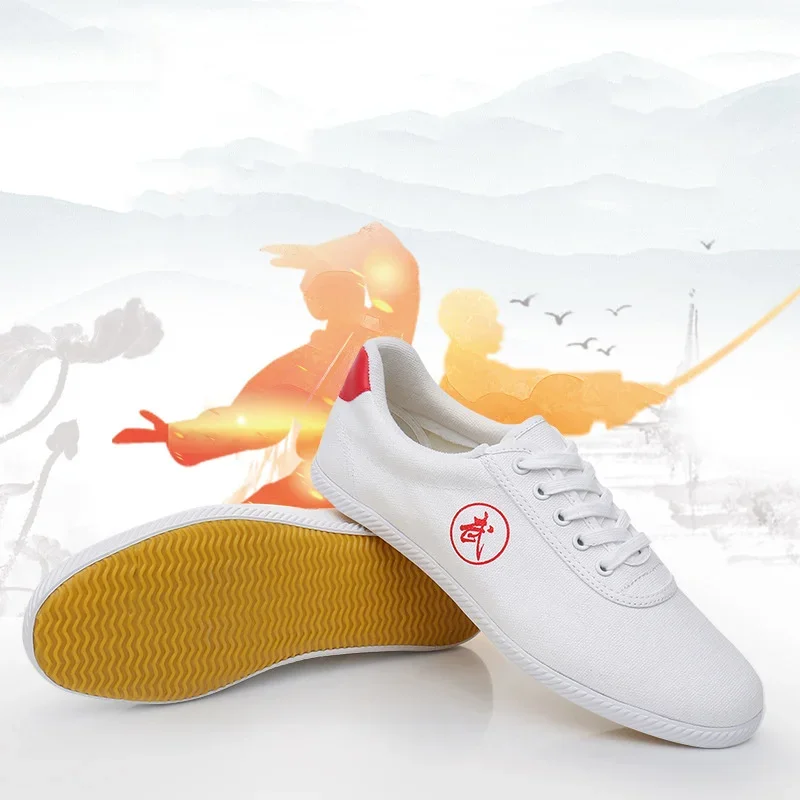 

Canvas Martial Arts Shoes Kung Fu Unisex Great Sneakers For Martial Arts Parkour Lifting Every Day Casual Wear Word Kung Fu