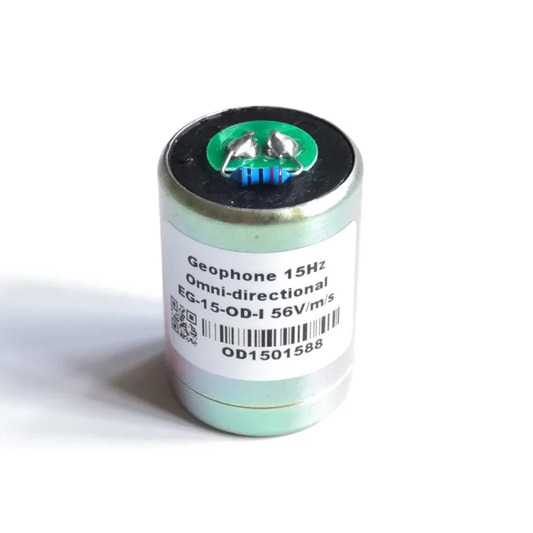 Hot Sale EG-15-OD-I Omni-Directional Geophone 15 Hz High Sensitivity 15Hz Geophone Sensitivity 65 V/m/s