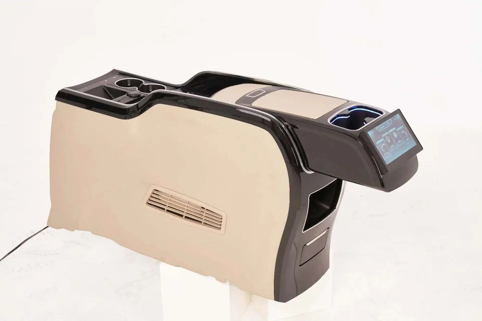 Electric Refrigerator Compressor Armrest Box with Storage for MPV/SUV/VAN/Business Car-OEM Customizable Universal Tool