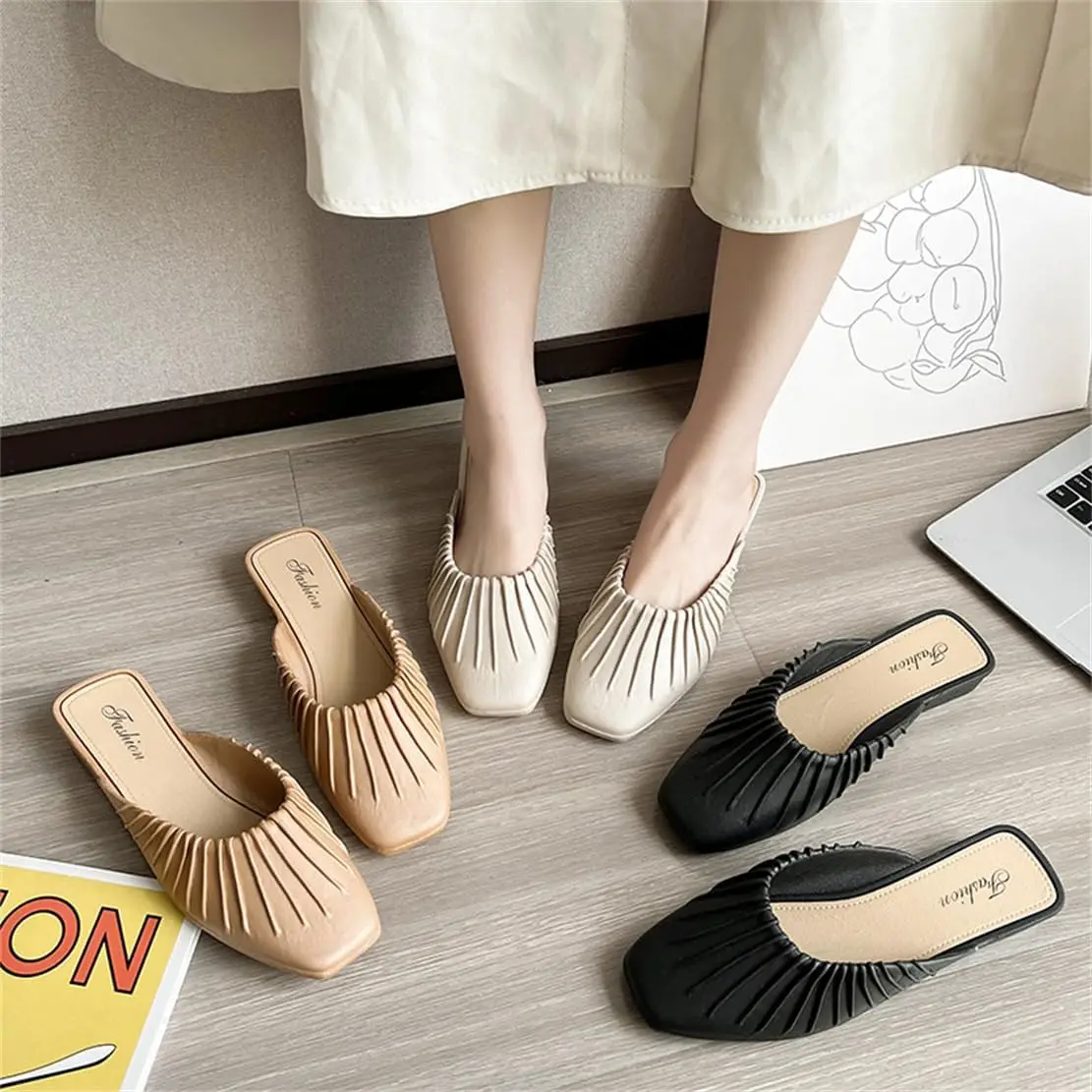 

Women's Slippers Summer Shoes Casual Style Shoes Soft Fashion Fold Outside and Home Flip Flops