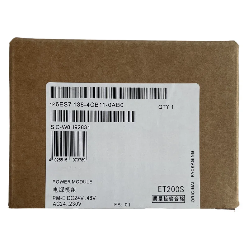 Brand New in Box Sealed For Siemens 6ES7 138-4CB11-0AB0 Control Module 6ES7138-4CB11-0AB0