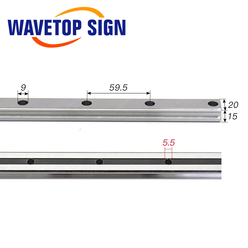 HIWIN Standard HGR Linear HGH Guide 15 20 25 30 35 45 0.1M