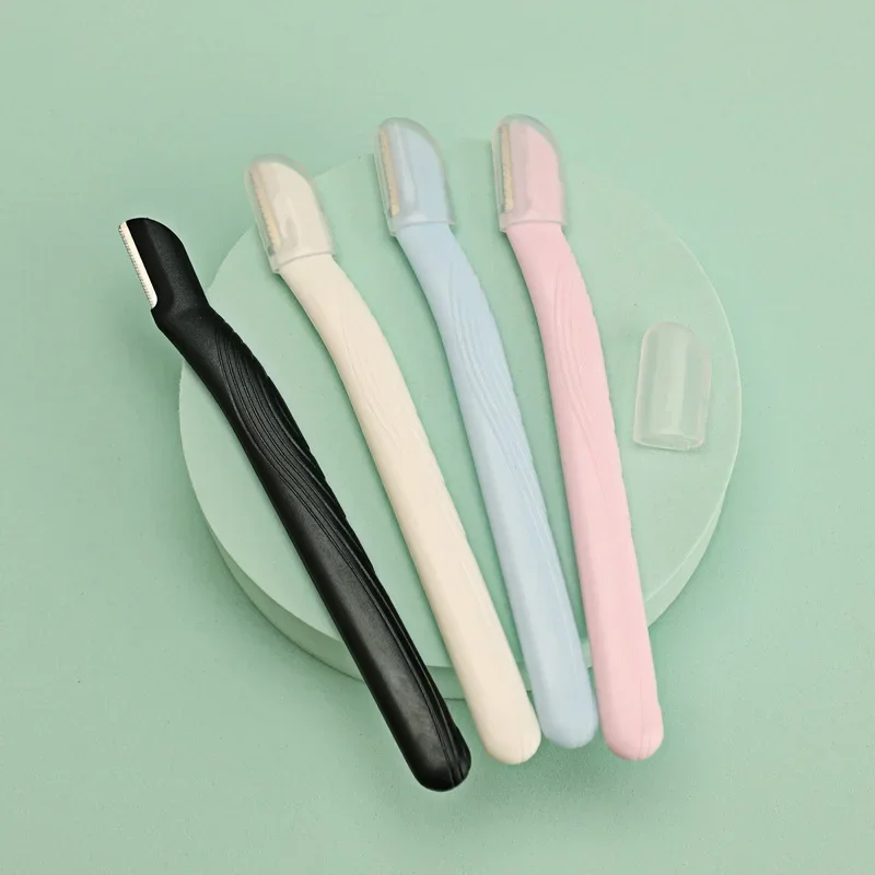 1pcs Eyebrow Trimmer Blade Shaver Portable Face Razor Eye Brow Epilation Hair Removal Cutters Safety Razor Woman Makeup