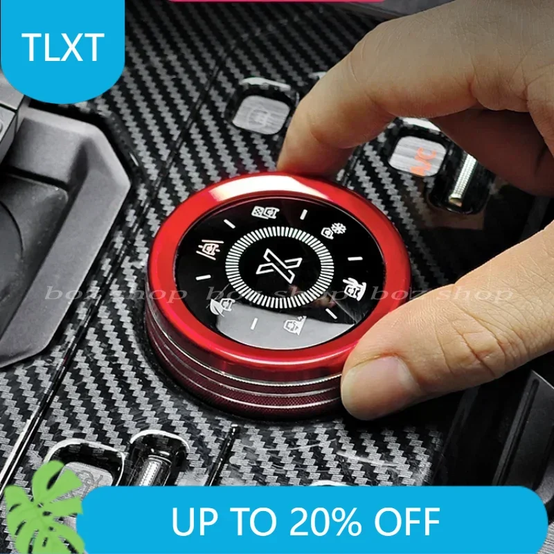 

Модифицированная центральная ручка управления для Chery Jetour Traveler Shanhai T2, украшение, круг, переключение передач, внутренняя ручка вождения, сплав автомобиля