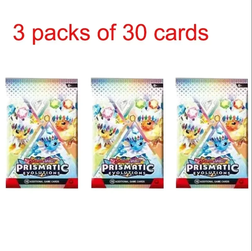 @Prismatic Evolutions 360 Stuks Pokemon Kaart Reis Samen Stellar Crown 151 Ultra Prisma Engels Booster Battle Transactie *///