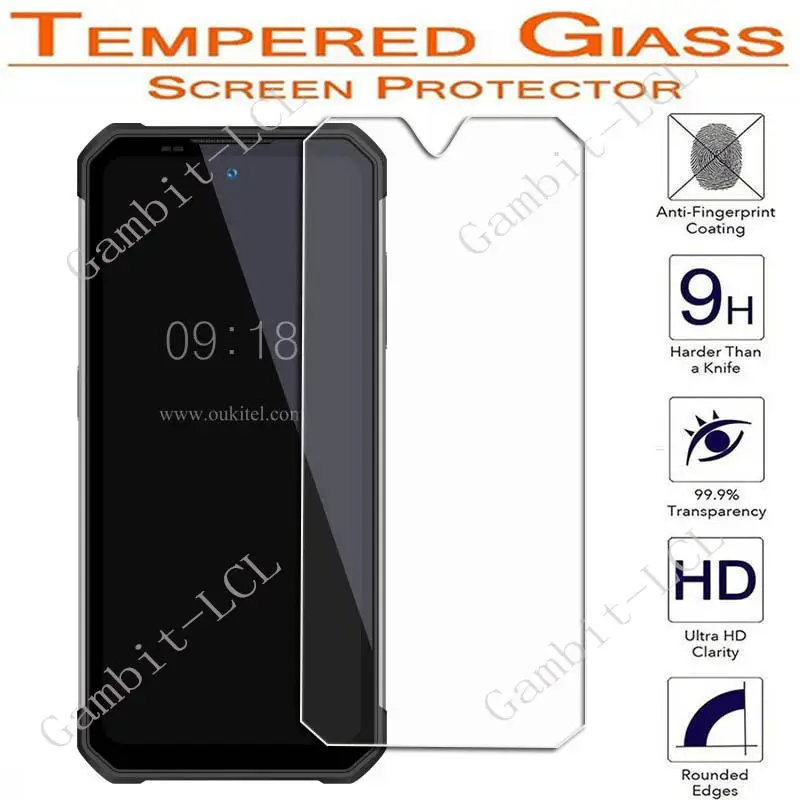 Dla Oukitel C31 WP15 S WP18 WP19 WP20 Pro C19 C21 C23 C25 WP17 WP12 WP13 5G WP16 WP9 Osłona ekranu ze szkła hartowanego