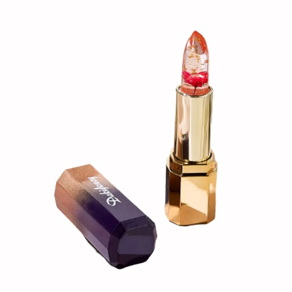 Moisturizing Temperature Color Change Lipstick Waterproof Non Stick Cup Shimmer Jelly Lips Gloss Autumn Winter Nourishing