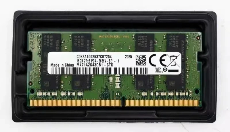 

For Samsung 16G 2RX8 PC4-2666V DDR4 2667 M471A2K43DB1-CTD Notebook Memory