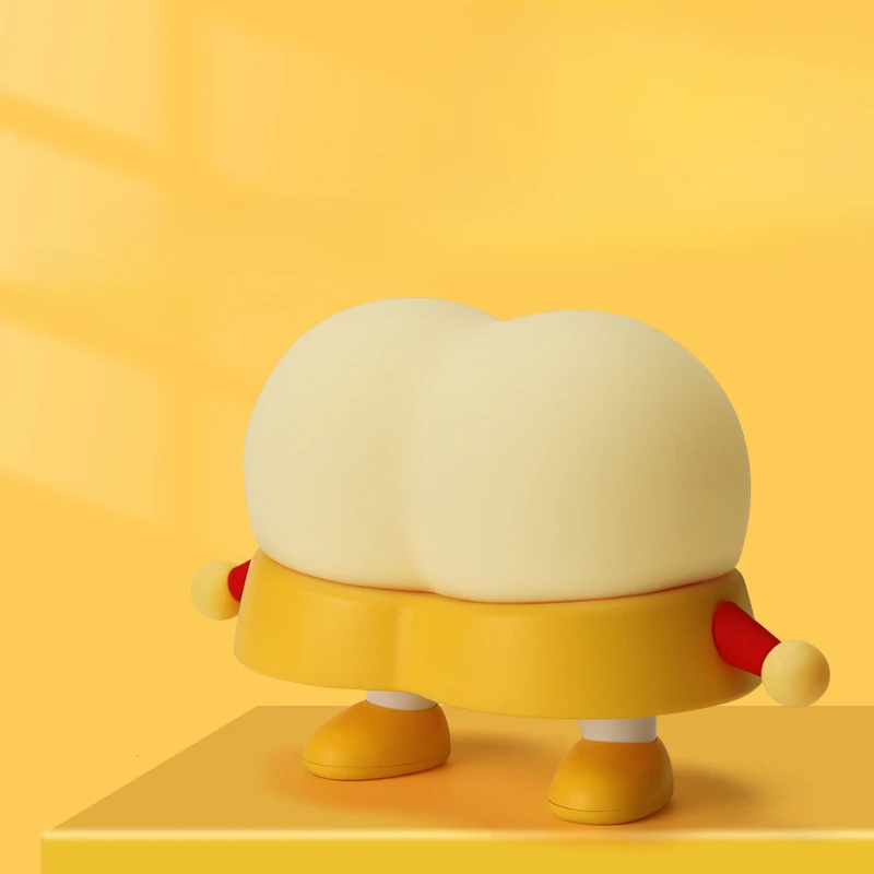 Petite veilleuse Pop Up PP Pet Patting, veilleuse en silicone, chambre à coucher, chevet, alimentation des enfants, sommeil créatif, nouveau produit