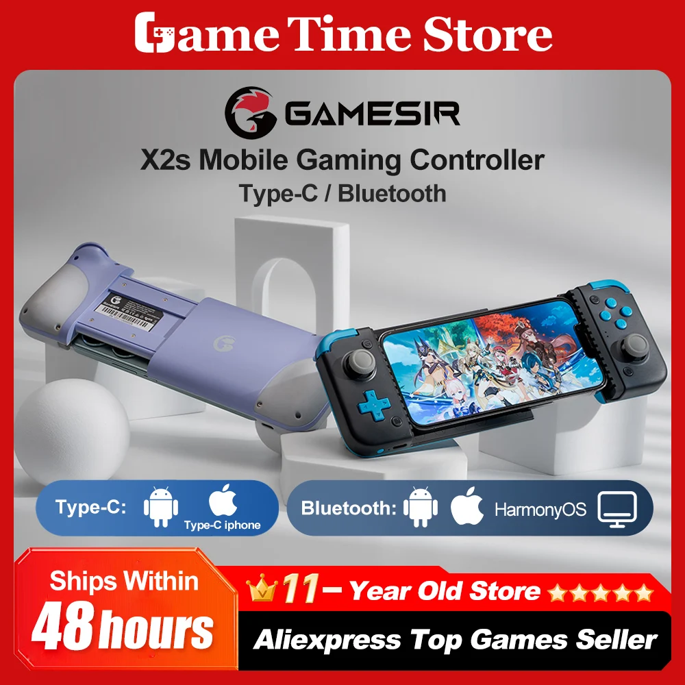 GameSir X2s Type C Bluetooth 게임패드 리뷰: Android, iPhone, PC에서의 완벽한 게임 경험