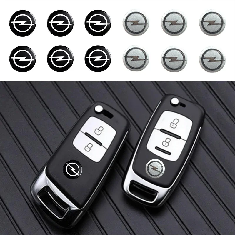 Autoaufkleber Opel Dedicated Key Shell Emblem Paster für Opel Adam Ampera Corsa Insignia Karl Rocks-e Astra New Energy Crossland