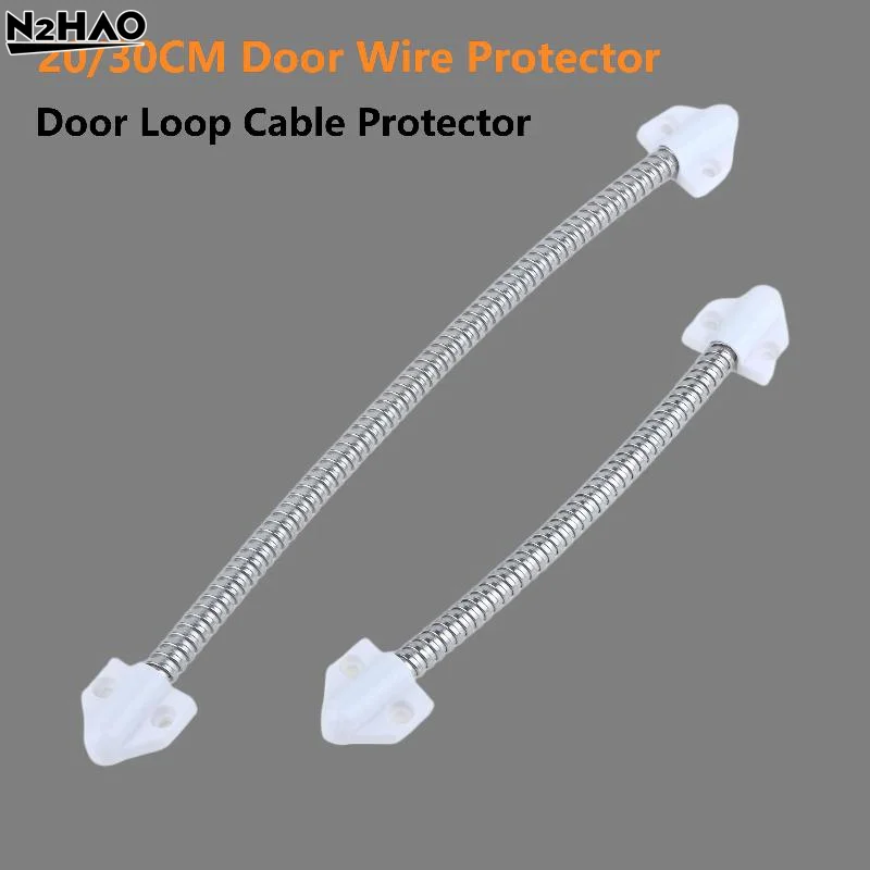 20/30CM Door Loop Cable Protector Door Window Anti-pinch Wire Protector For Access Control Home Wiring Installation Renovation