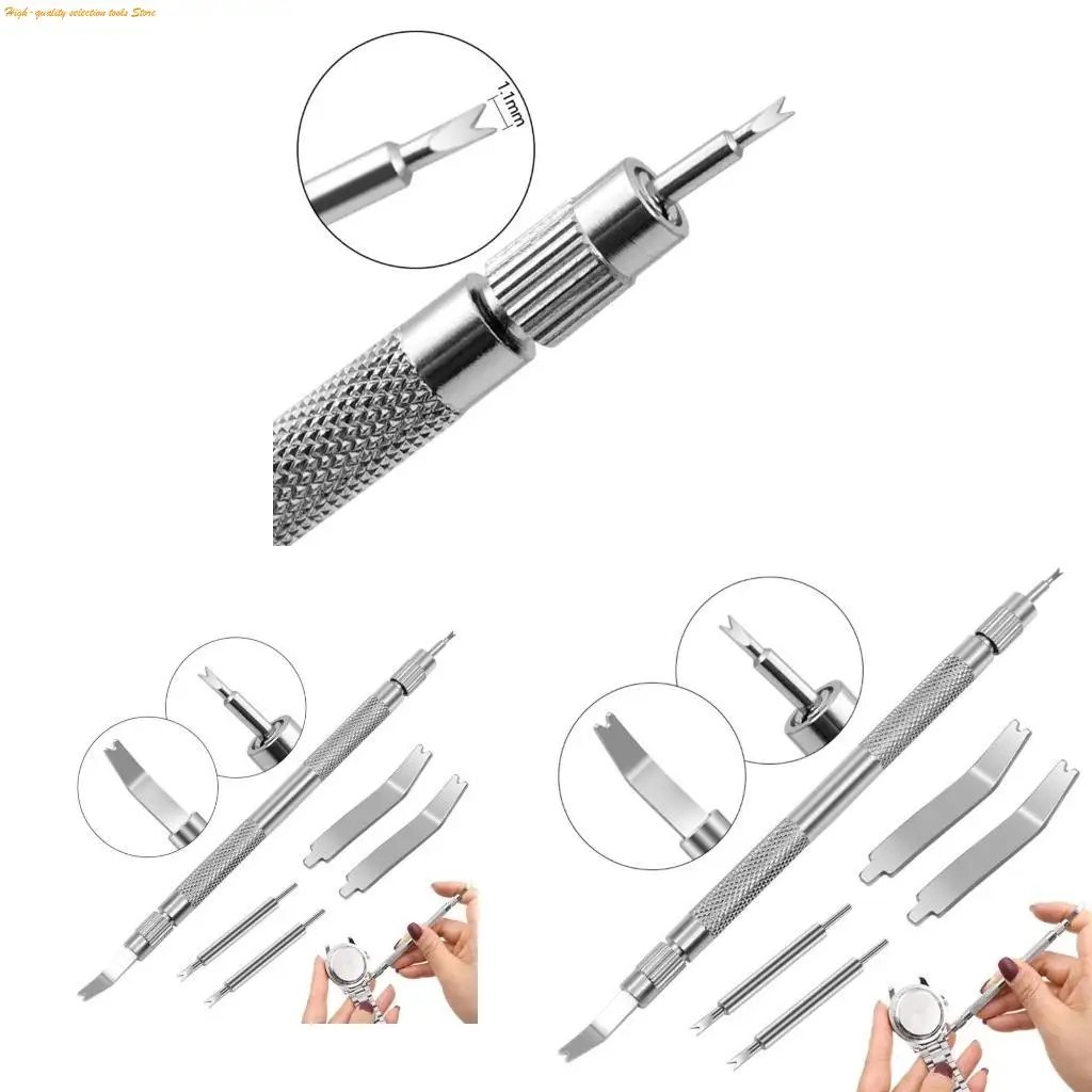 203F Spring Bar Tool Watch Link Remover Tool Manual Watch Band Tool Link Pin Removal Watch Band Adjustment Replacement