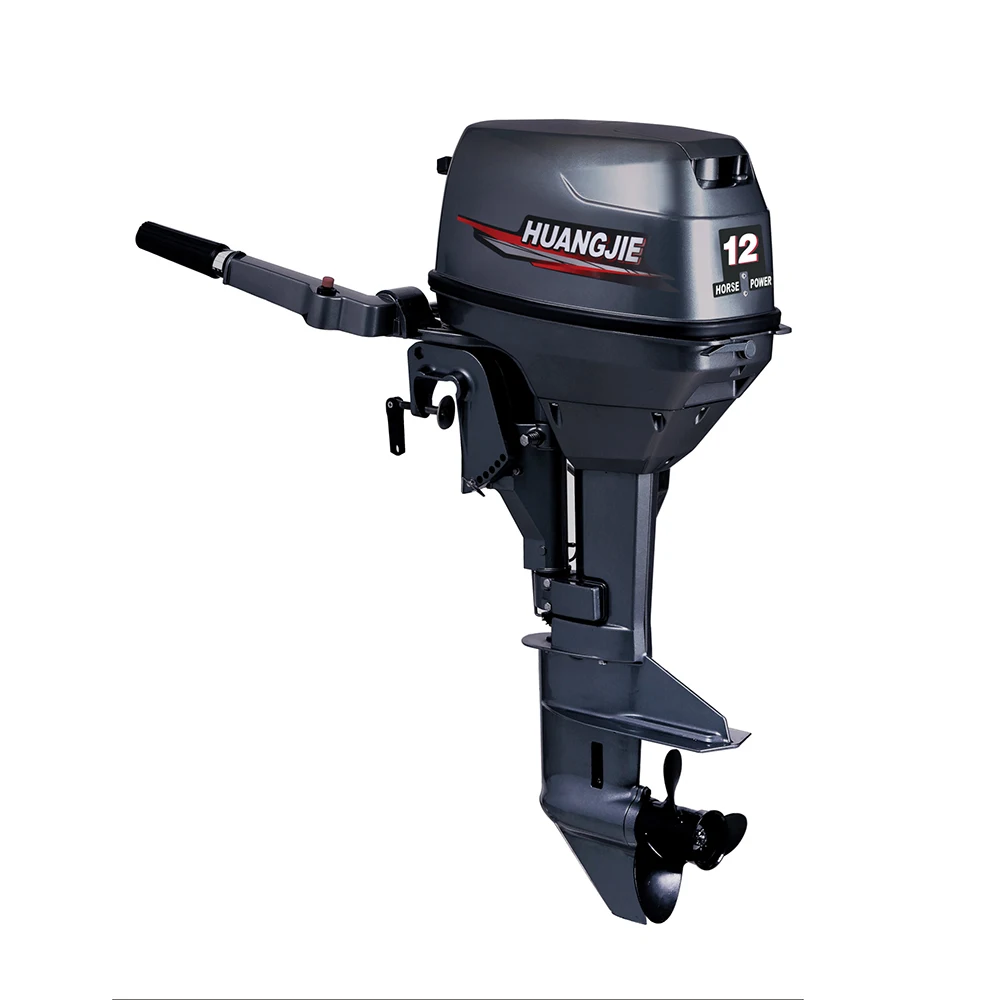 Boat Accessories Marine Boat Supplies Huangjie 12HP 2Stroke Boat Engine Outboard Motors Motor 2 Tempos Motor Jetski For Kayak