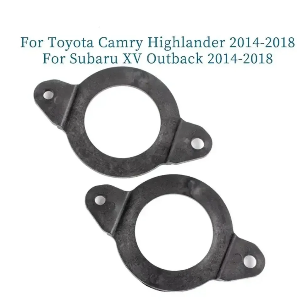 

For Toyota Camry Highlander 2014-2018 2PCS Car Tweeter Refitting Audio Door Angle Gum Speaker Cover Boxes Mounts