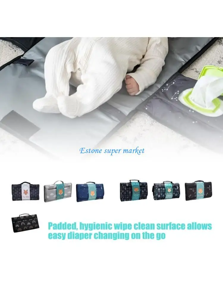 090B Hygienic Foldable Changing Pad For Newborns Suitable For Various Locations
