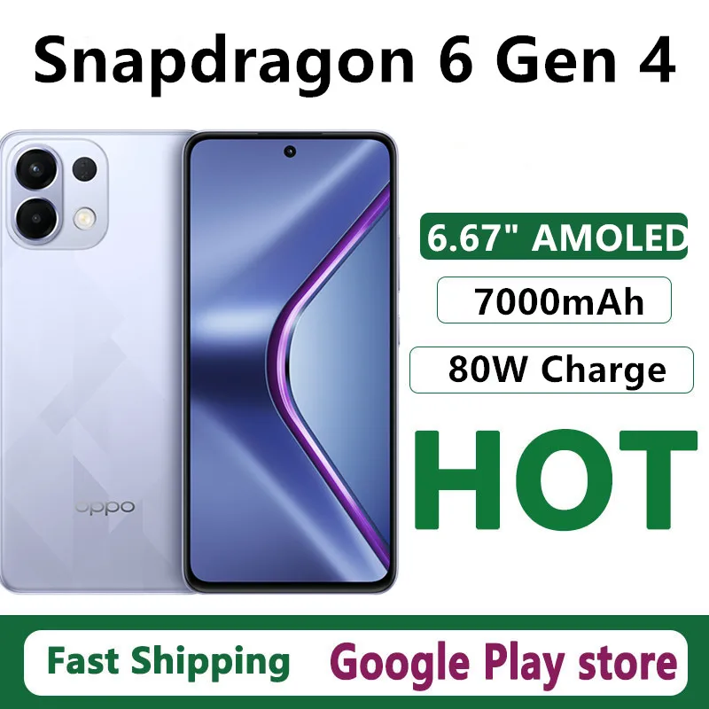 기존 Oppo K12S 휴대 전화 금어초 6 Gen 4 OTA 6.67 