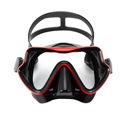 New Professional Scuba Diving Mask Adults Anti-Fog UV Waterproof Swim/Dive Glasses Free Diving Goggles Snorkeling Silicone Skirt