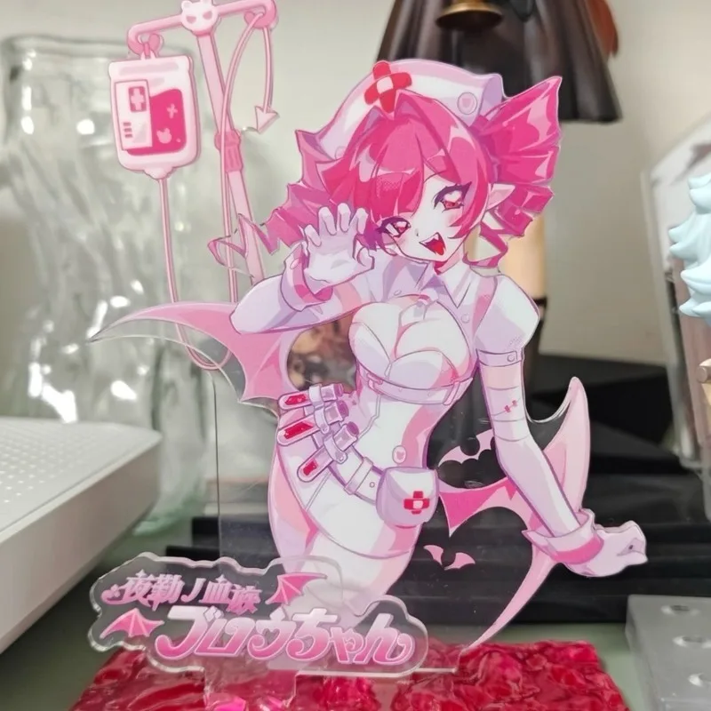 

New Hatsune Miku Acrylic Stand Figure Hatsune Miku -Project DIVA- Anime Peripheral Fashion Creativity Signboard Badge A Set Gift