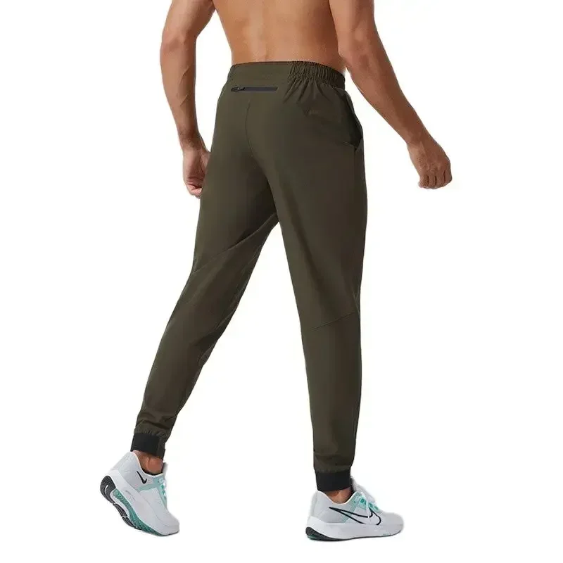 Men's Spring and Summer Leisure Sports Running Fitness Loose Pants Quick Drying and Breathable Have Logo