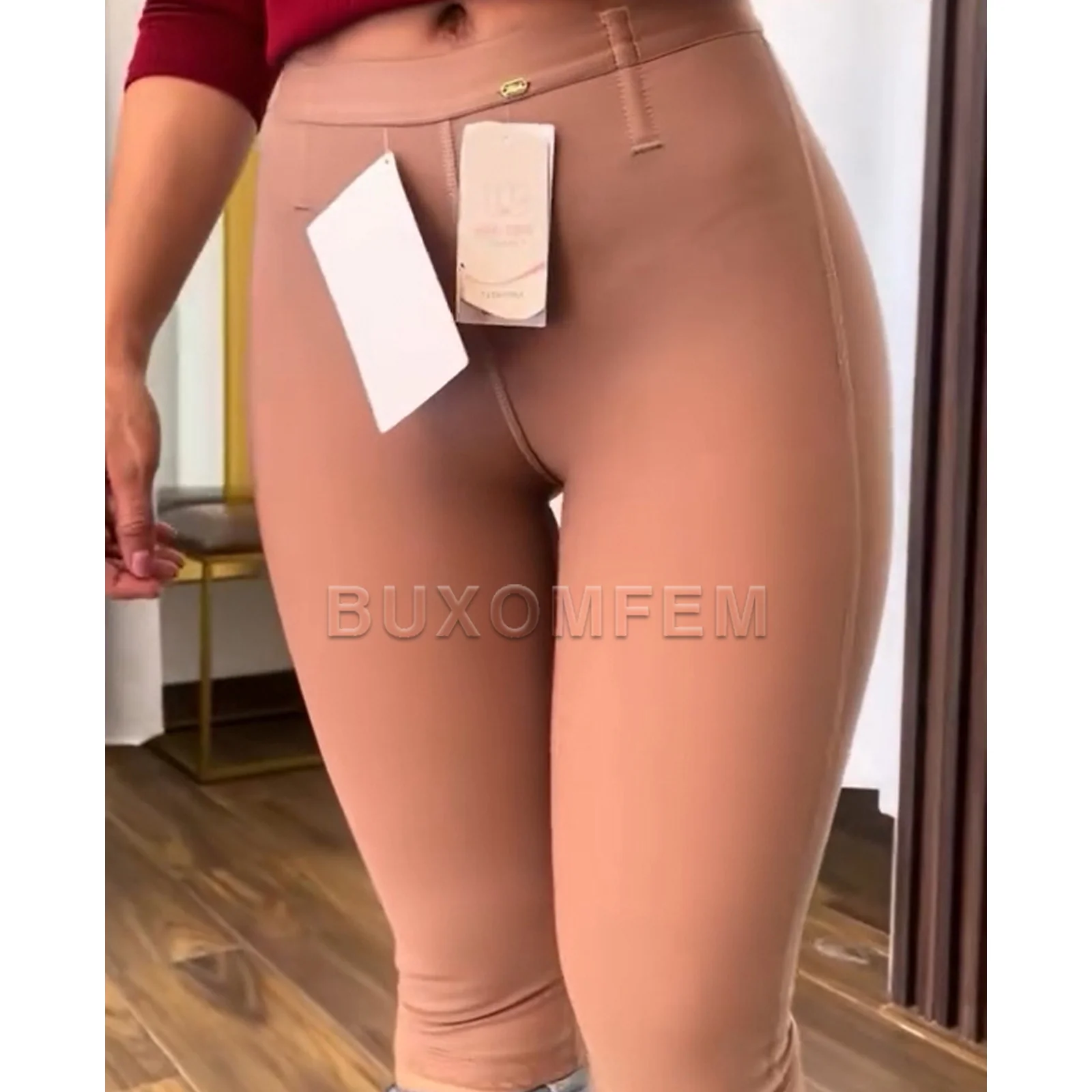 

2025 Seamless Slim Fit Butt Lifter Waist Trainer Modeling Tummy Control Soft Underwear Women's Invisible Hip Lifting Mid Pants