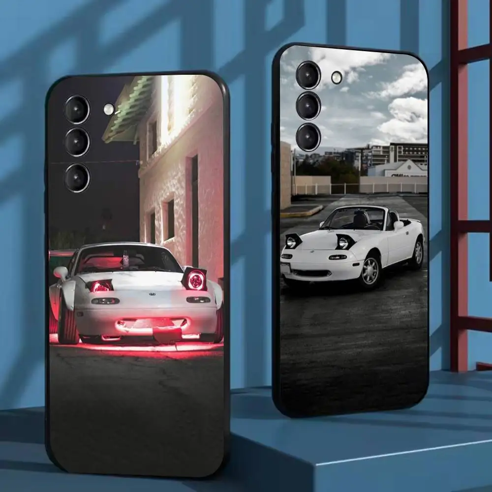 

Miata 30Th Mx5 Phone Case For Samsung Galaxy A73,72,51,53,52,71,22,5G,Note,J7,8,9 Soft Black Cover