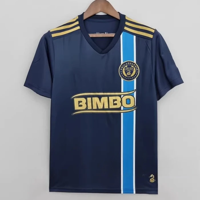25-26 MLS Philadelphia Union Camisetas estampadas en 3D para hombres y mujeres para verano, camiseta deportiva de secado rápido y transpirable.