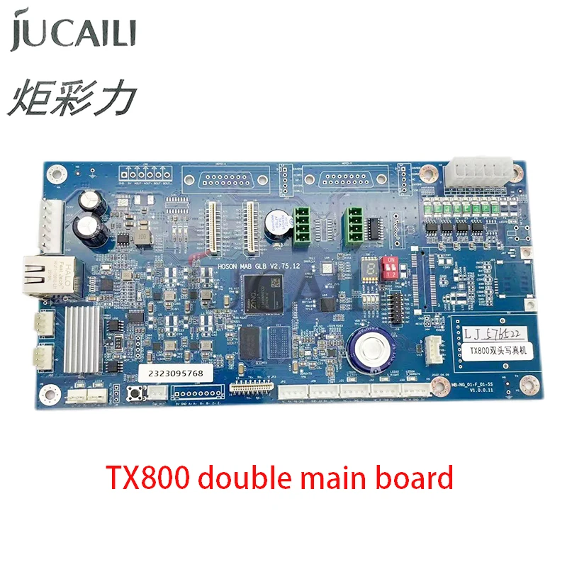 JUCAILI Hoson 2-Head TX800 Board Kit cable version for 2 x TX800 Printhead  Includes Main Board Head Board for Inkjet Printers