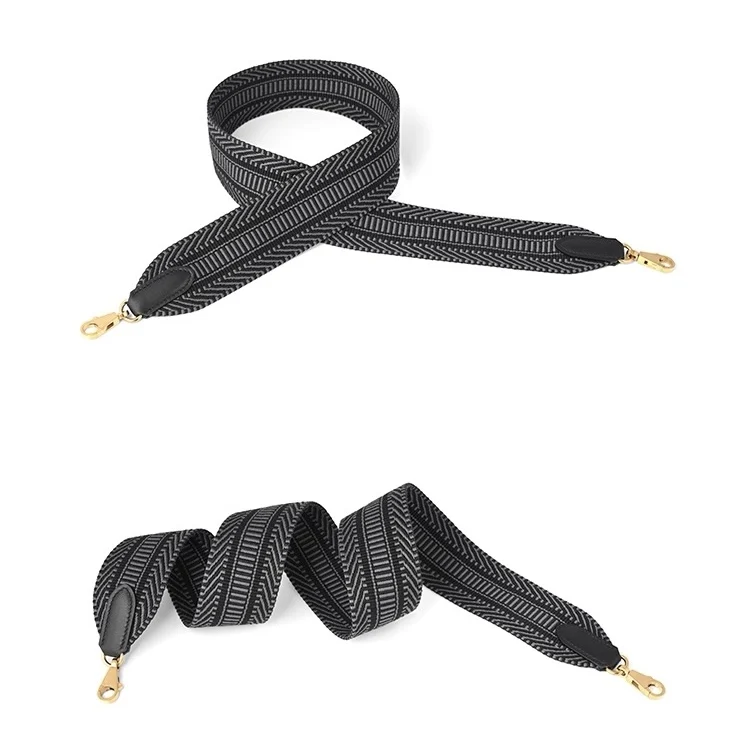 New 5cm Wide Swift Cowhide Canvas Bag Strap Versatile Style Suitable For Kelly Evelyn Bag Shoulder Strap Renovation Belt