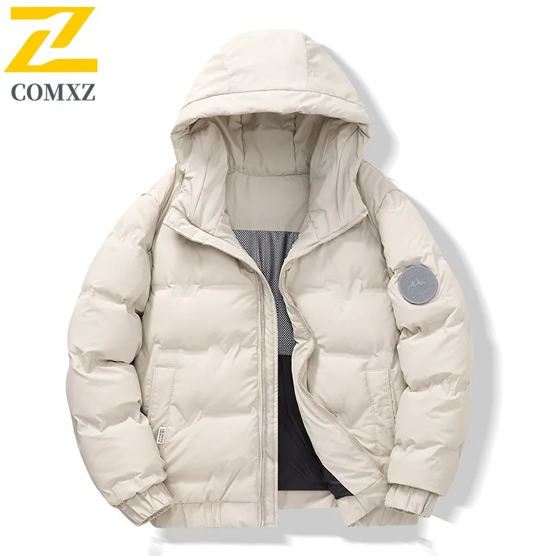 2025 New Arrival Winter Men's Jacket Fashion Classic Stand Collar Warm Cold Proof Down Jacket Unisex Outdoor Ski Windproof Parka