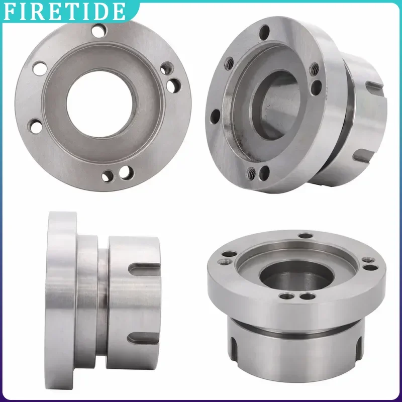 ER40 Collet Chuck Holder, 80mm Diameter Compact Fixture, High Precision Replacement Clamping Tool for CNC Milling  Lathe Machine