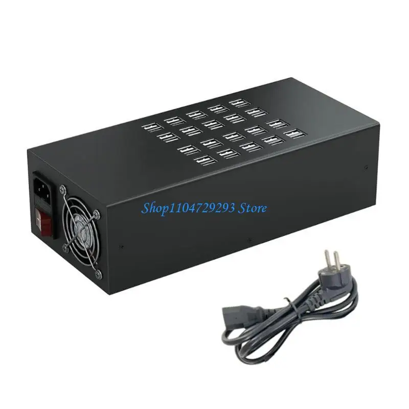 

USB Charging Station With 40/30/20/10 Port 300W Desktop Multiple Device Charging for Smartphones, Tablets