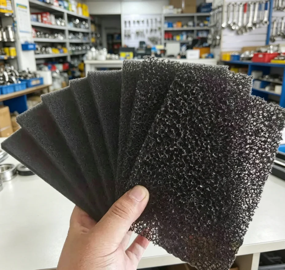 30 40 50 PPI Polyurethane Filter Sponge Air Compressor Dustproof Cotton 10-60PPI