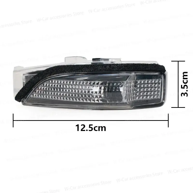 For Toyota AURIS C-HR COROLLA VERSO Rearview Mirror Turn Signal Light LED Indicator Blinker Repeater 81741-02040 With Bulb