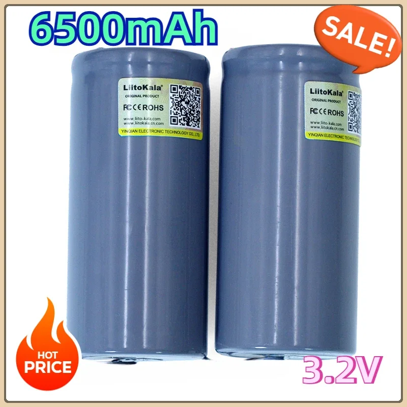 LiFePO4 Battery 35A Continuous Discharge Maximum 55A High Power Battery Sheets 3.2V 32700 6500mAh