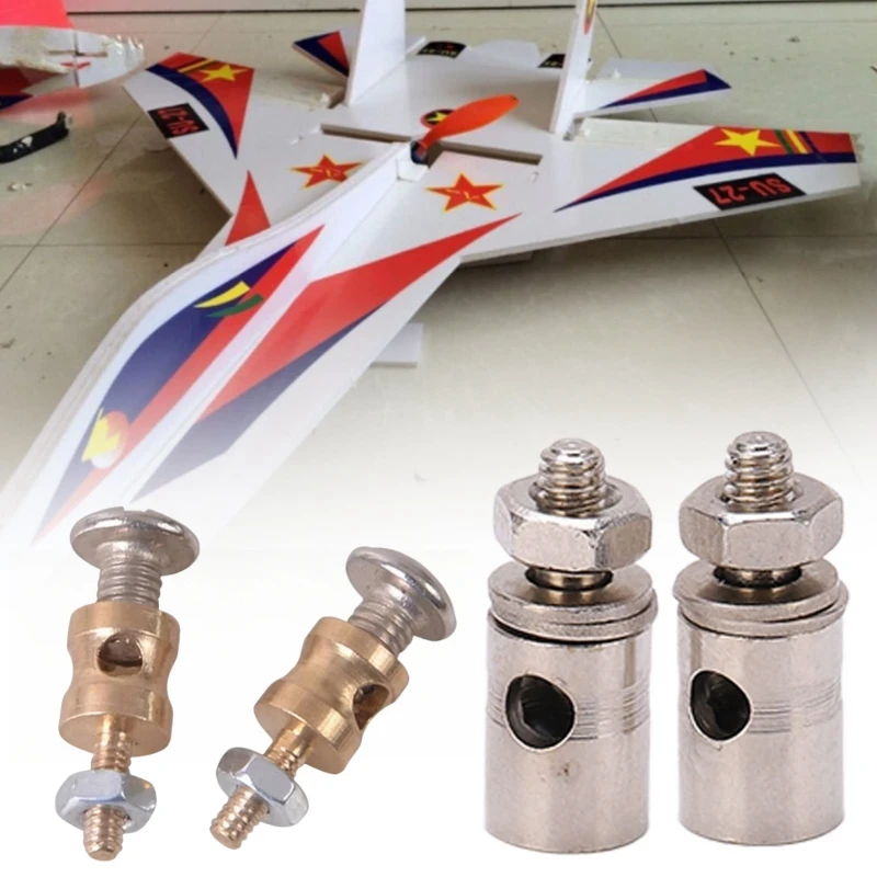 

20Pcs 1.3mm 1.5mm 1.8mm 2.1mm RC Airplane Boat Pushrod Linkage Stopper Servo Connectors